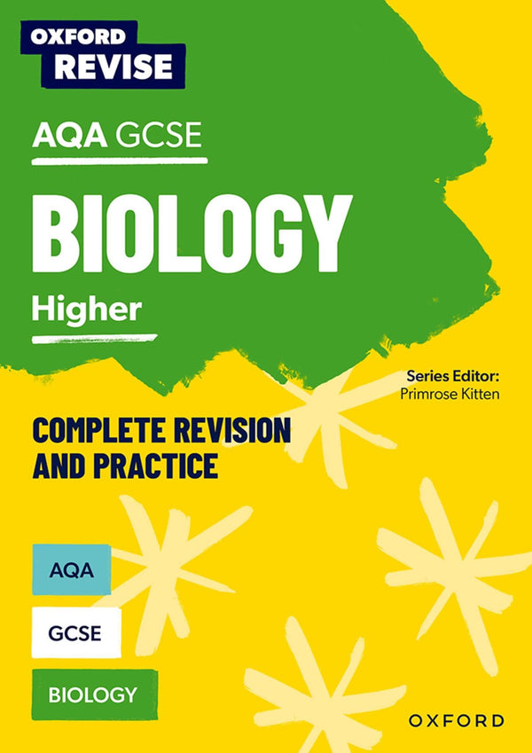 Cover of Oxford Revise AQA GCSE Biology Revision and Exam Practice by Jo Locke