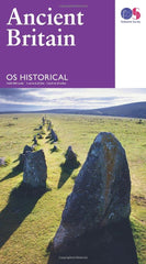 Cover of Map of Ancient Britain | Historical Map & Guide | Ordnance Survey | Roman Empire by Ordnance Survey