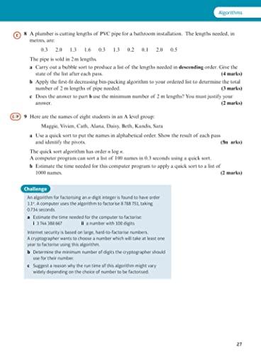 Pearson Edexcel AS and A level Further Mathematics Decision Mathematics 1