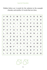 Squirrel Charades - a unique gift for puzzlers in your life