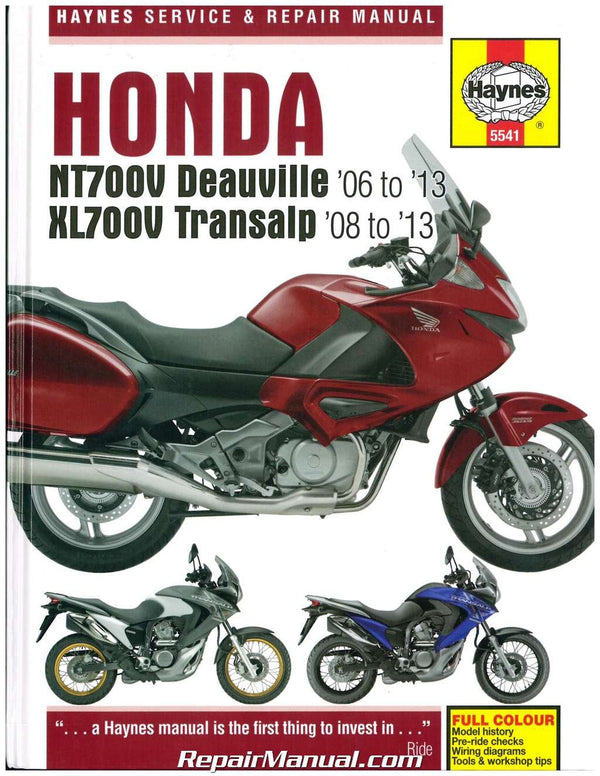 Honda Nt700V Deauville & Xl700V Transalp (06 - 13) by Matthew Coombs