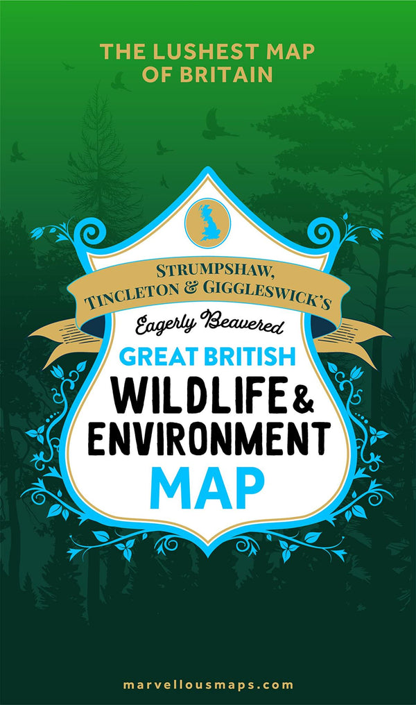 Great British Wildlife & Environment | Discover Britain by Marvellous Maps