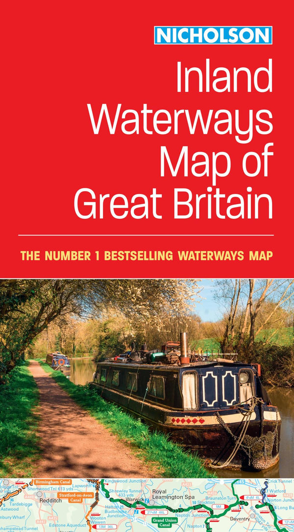 Nicholson Inland Waterways Map of Great Britain by Nicholson Waterways Guides