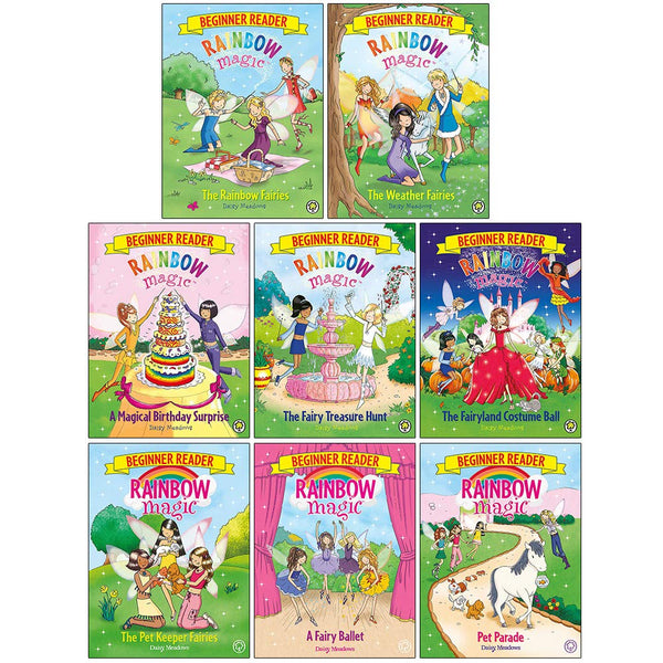 Rainbow Magic Beginner Readers 8 Book Set by Daisy Meadows