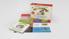 Cat's Cookbook Book and Giant Puzzle Gift Set