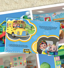 Cocomelon My Busy Books - Storybook, 10 figurines, playmat