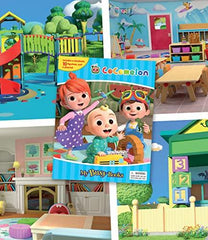 Cocomelon My Busy Books - Storybook, 10 figurines, playmat