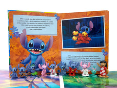 Disney Stitch My Busy Books - Storybook, 10 figurines, playmat
