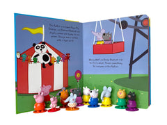 Peppa Pig Better Together My Busy Books - Storybook, 10 figurines, playmat