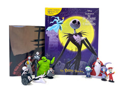 Disney Nightmare Before Christmas My Busy Books - Storybook, 10 figurines, playm