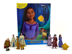 Cover of Disney Wish My Busy Books - Storybook, 10 figurines, playmat