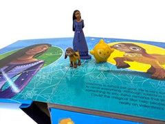 Disney Wish My Busy Books - Storybook, 10 figurines, playmat