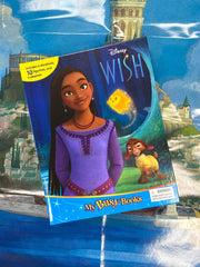 Disney Wish My Busy Books - Storybook, 10 figurines, playmat