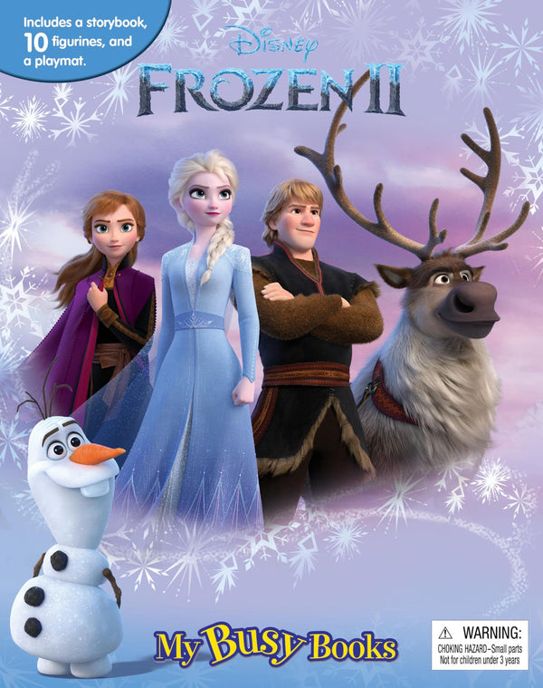 Cover of Disney Frozen 2 My Busy Books - Storybook, 10 figurines, playmat by Phidal Publishing Inc.