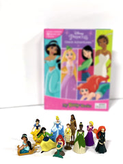 Disney Princess Great Adventures My Busy Book - Storybook, 10 figurines, playmat