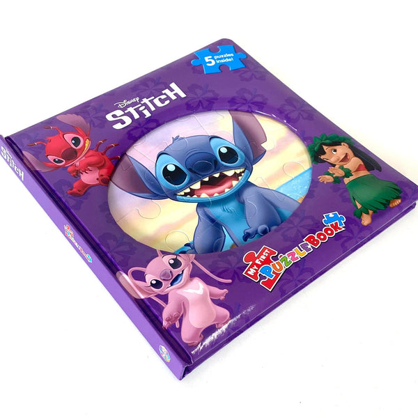 Disney Stitch My First Puzzle Book - Jigsaw Puzzles for kids, 10-page board book