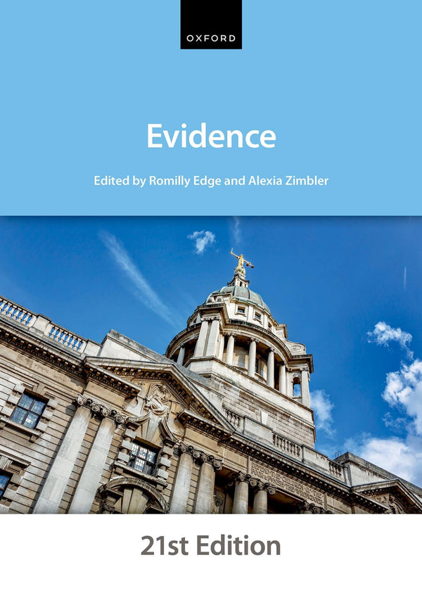 Evidence (Bar Manuals) by The City Law School