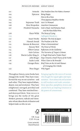 Suffragette Manifestos (Penguin Great Ideas)