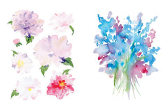 Draw Your Way: Botanical Watercolour: Add your own lines to create watercolour