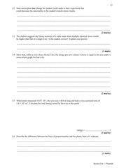 A-Level Physics: AQA Year 1 & 2 Exam Practice Workbook - includes Answers