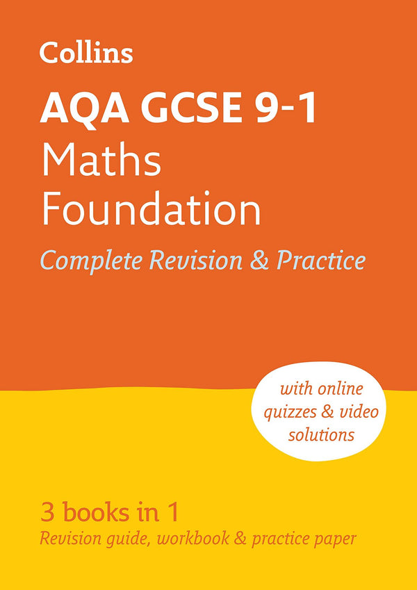 AQA GCSE 9-1 Maths Foundation All-in-One Complete Revision and Practice by Collins GCSE