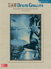 1001 Drum Grooves – The Complete Resource for Every Drummer | Rock, Jazz, Funk by Steve Mansfield - used book at Perkology Books