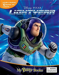 Disney / Pixar Lightyear My Busy Books - Storybook, 10 figurines, playmat