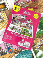 Barbie My Busy Books - Storybook, 10 figurines, playmat