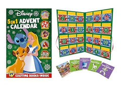 Disney: 5-in-1 Advent Calendar (Countdown to Christmas with stories,