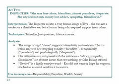 The Quotation Bank: An Inspector Calls GCSE Revision and Study Guide for