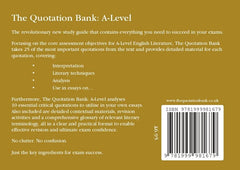 The Quotation Bank: The Great Gatsby A-Level Revision and Study Guide for