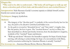The Quotation Bank: The Great Gatsby A-Level Revision and Study Guide for