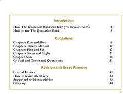 The Quotation Bank: The Great Gatsby A-Level Revision and Study Guide for