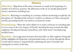 The Quotation Bank: The Great Gatsby A-Level Revision and Study Guide for