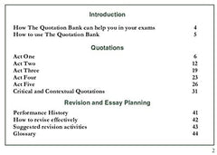 The Quotation Bank: Othello A-Level Revision and Study Guide for English