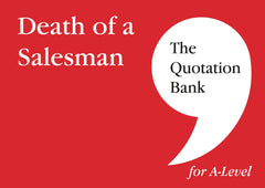 The Quotation Bank: Death of A Salesman Revision and Study Guide for English