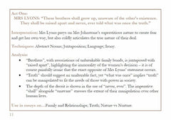 The Quotation Bank: Blood Brothers GCSE Revision and Study Guide for English