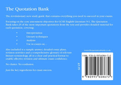 The Quotation Bank: A Christmas Carol GCSE Revision and Study Guide for English