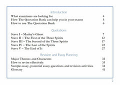 The Quotation Bank: A Christmas Carol GCSE Revision and Study Guide for English