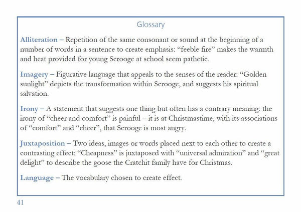The Quotation Bank: A Christmas Carol GCSE Revision and Study Guide for English