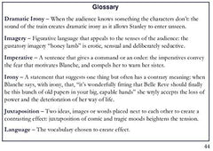 The Quotation Bank: A Streetcar Named Desire A-Level Revision and Study Guide