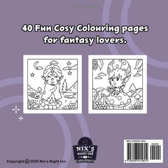 Nix's Night Inn: Cosy Fantasy Colouring Book