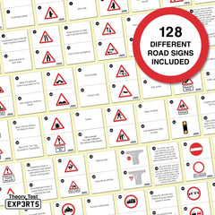 The Highway Code UK + 128 Road Signs Flash Cards UK (Highway Code +