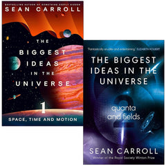 Sean Carroll The Biggest Ideas in the Universe Collection 2 Books Set (Space,