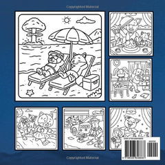 Cozy Crime Scenes: A Parodic Cute and Comfy Coloring Book for Adults – 40
