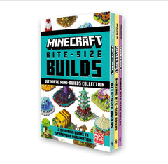 Minecraft: Bite Size Builds Slipcase x 3: