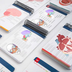 Anatomy Label Lab Workbook, Creative Human Anatomy Busy Book,