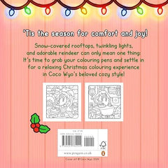 Cozy Christmas: The Cute and Relaxing Festive Colouring Book for Kids and