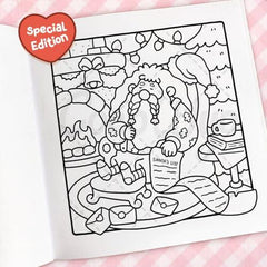 Cozy Christmas: The Cute and Relaxing Festive Colouring Book for Kids and