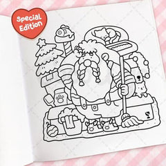 Cozy Christmas: The Cute and Relaxing Festive Colouring Book for Kids and